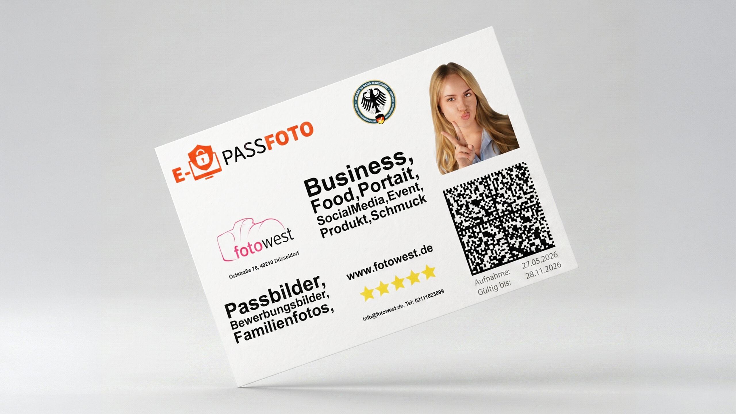 E-Passfoto Karte